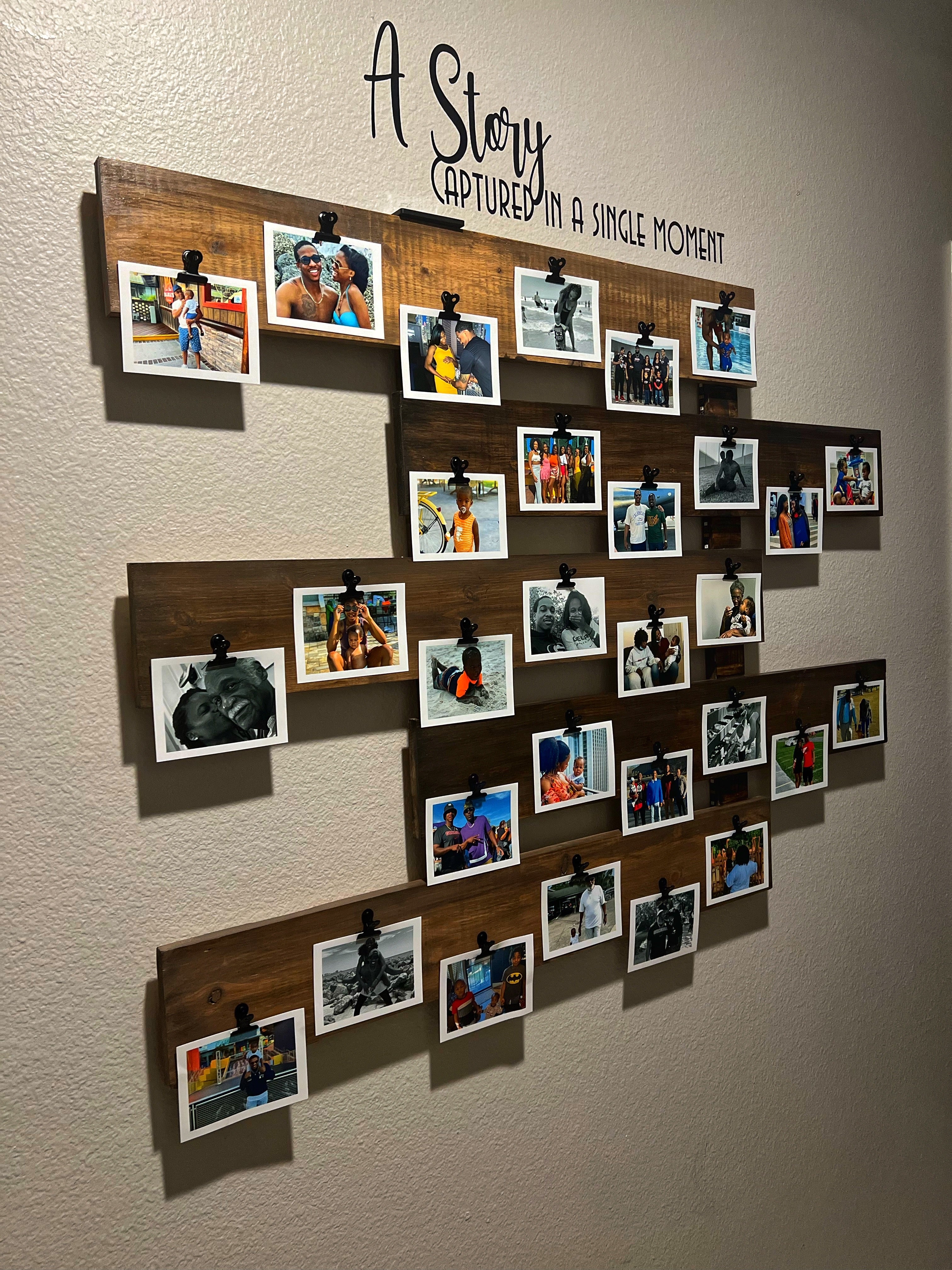 Custom Photo Board Custom Wood Pallet Photo Board – PhijiWorks